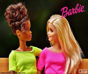 yapboz Onun arkadaşı ile Barbie